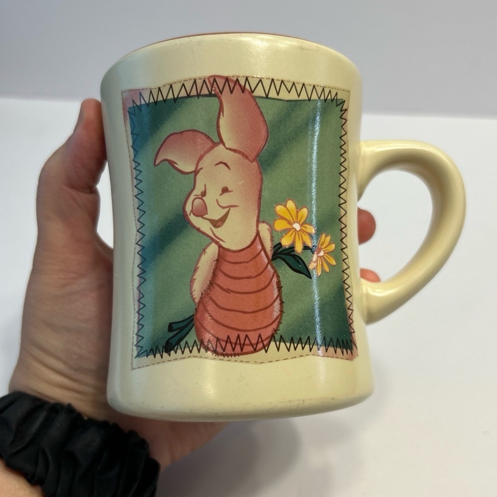 Piglet of Winnie the Pooh "Promise You Won't Forget Me, Ever" Mug Cup by DISNEY - Picture 6 of 7